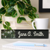 Porte-nom Pour Bureau Snowdrops I