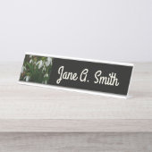 Porte-nom Pour Bureau Snowdrops I (Devant)