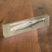 Porte-nom Pour Bureau Speckles (Taille)