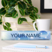 Porte-nom Pour Bureau Sphères de verre