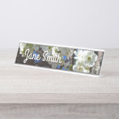 Porte-nom Pour Bureau Spring Flowering Pear Tree (Devant)