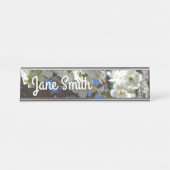 Porte-nom Pour Bureau Spring Flowering Pear Tree (Devant)