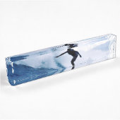 Porte-nom Pour Bureau Surfer