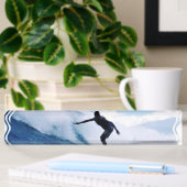 Porte-nom Pour Bureau Surfer