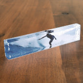 Porte-nom Pour Bureau Surfer (Taille)