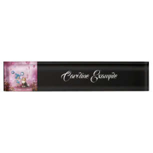 Porte-nom Pour Bureau Sweet fairy