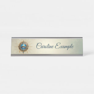 Porte-nom Pour Bureau Symbole de l'oeil allant égyptien,