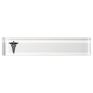 Porte-nom Pour Bureau Symbole Médicale des infirmières