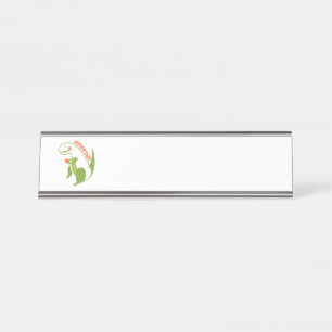 Porte-nom Pour Bureau T Rex Dinosaure