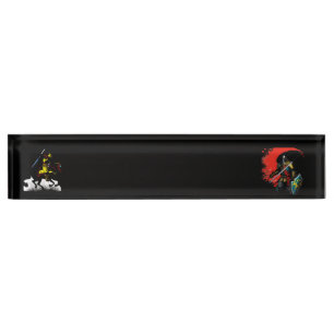 Porte-nom Pour Bureau T-Shirt Oreiller Jetable Assiettes en Papier Cheva