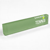 Porte-nom Pour Bureau Tennis