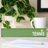 Porte-nom Pour Bureau Tennis