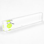 Porte-nom Pour Bureau Tennis