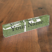 Porte-nom Pour Bureau Terrain de football vingt (Taille)