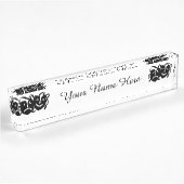Porte-nom Pour Bureau Théâtre Macrabe