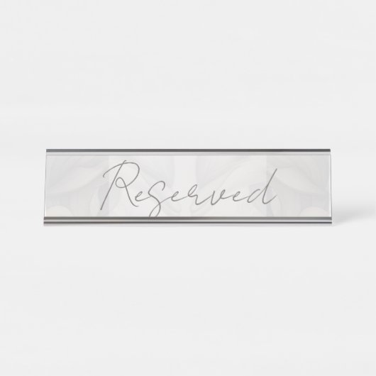 Porte-nom Pour Bureau Thème Dauphin Tabletop mariage (Devant)