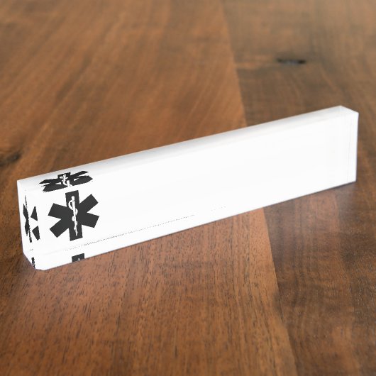 Porte-nom Pour Bureau Thème de SME (Taille)