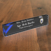 Porte-nom Pour Bureau Thin Line (Taille)