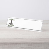 Porte-nom Pour Bureau Thor's Hammer (Devant)