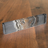 Porte-nom Pour Bureau tiger-54 (Taille)