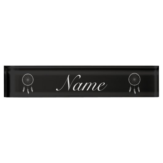 Porte-nom Pour Bureau Tonneaux de rêve Thunder_Cove (Devant)