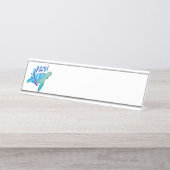 Porte-nom Pour Bureau Tortue (Devant)