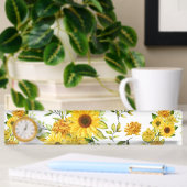 Porte-nom Pour Bureau Tournesol 8