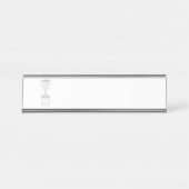 Porte-nom Pour Bureau Trophy (Devant)