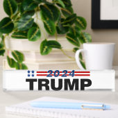 Porte-nom Pour Bureau Trump 2024