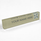 Porte-nom Pour Bureau Tuile déco 3