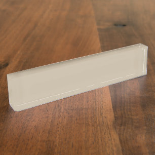 Porte-nom Pour Bureau Un arrière - plan brun solide avec un doux, unifor