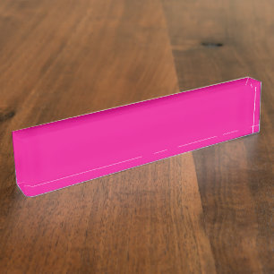 Porte-nom Pour Bureau Un dégradé dynamique de couleurs se transforme en