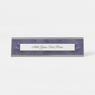 Porte-nom Pour Bureau Un lustre victorien Horreur Gothique