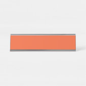 Porte-nom Pour Bureau Un motif abstrait de couleurs tourbillonnantes et (Devant)