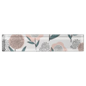 Porte-nom Pour Bureau Un rose (Devant)