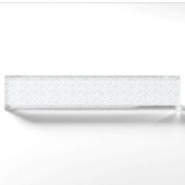 Porte-nom Pour Bureau Une surface entièrement blanche et sans fonctionna (Devant)