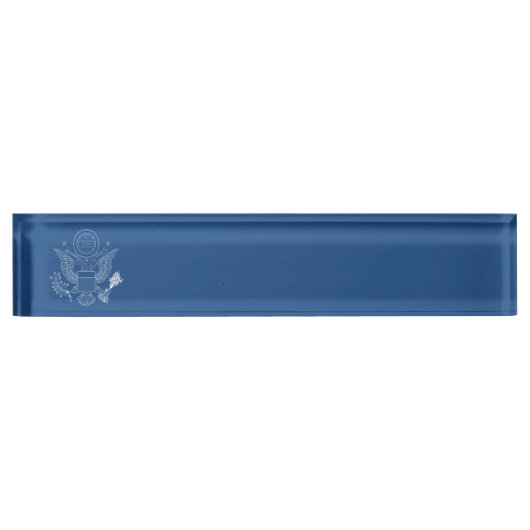 PORTE-NOM POUR BUREAU US (Devant)