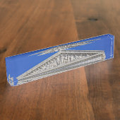 Porte-nom Pour Bureau US Cour suprême (Taille)