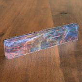 Porte-nom Pour Bureau Veil Nebula Supernova Reste Télescope Hubble (Taille)