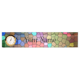 Porte-nom Pour Bureau Verre retenu par Shirley Taylor