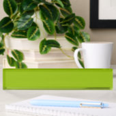 Porte-nom Pour Bureau Vert pomme (couleur solide)