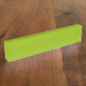 Porte-nom Pour Bureau Vert pomme (couleur solide) (Taille)