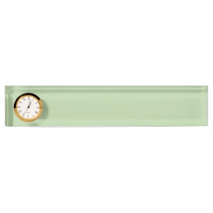 Porte-nom Pour Bureau Vert sage