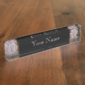 Porte-nom Pour Bureau Vierge de Guadalupe (Taille)