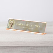 Porte-nom Pour Bureau Vierge Marie douleureux impeccable personnalisé (Devant)