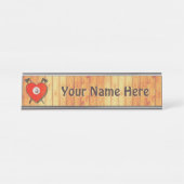 Porte-nom Pour Bureau Viking Valentine (Devant)