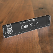 Porte-nom Pour Bureau VTT gratuit (Taille)