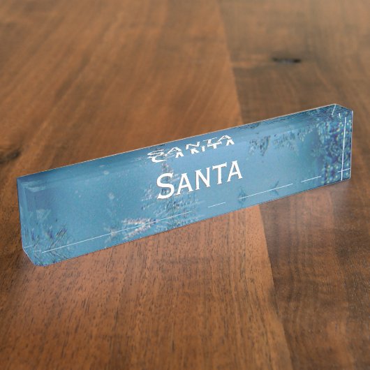 Porte-nom Pour Bureau Vue figée (Taille)