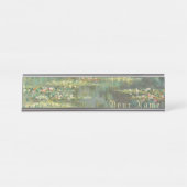 Porte-nom Pour Bureau Water Lily Pond Claude Monet (Devant)