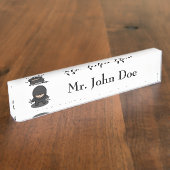 Porte-nom Pour Bureau Weekend Ninja Drôle mignon Japon Dessin (Taille)